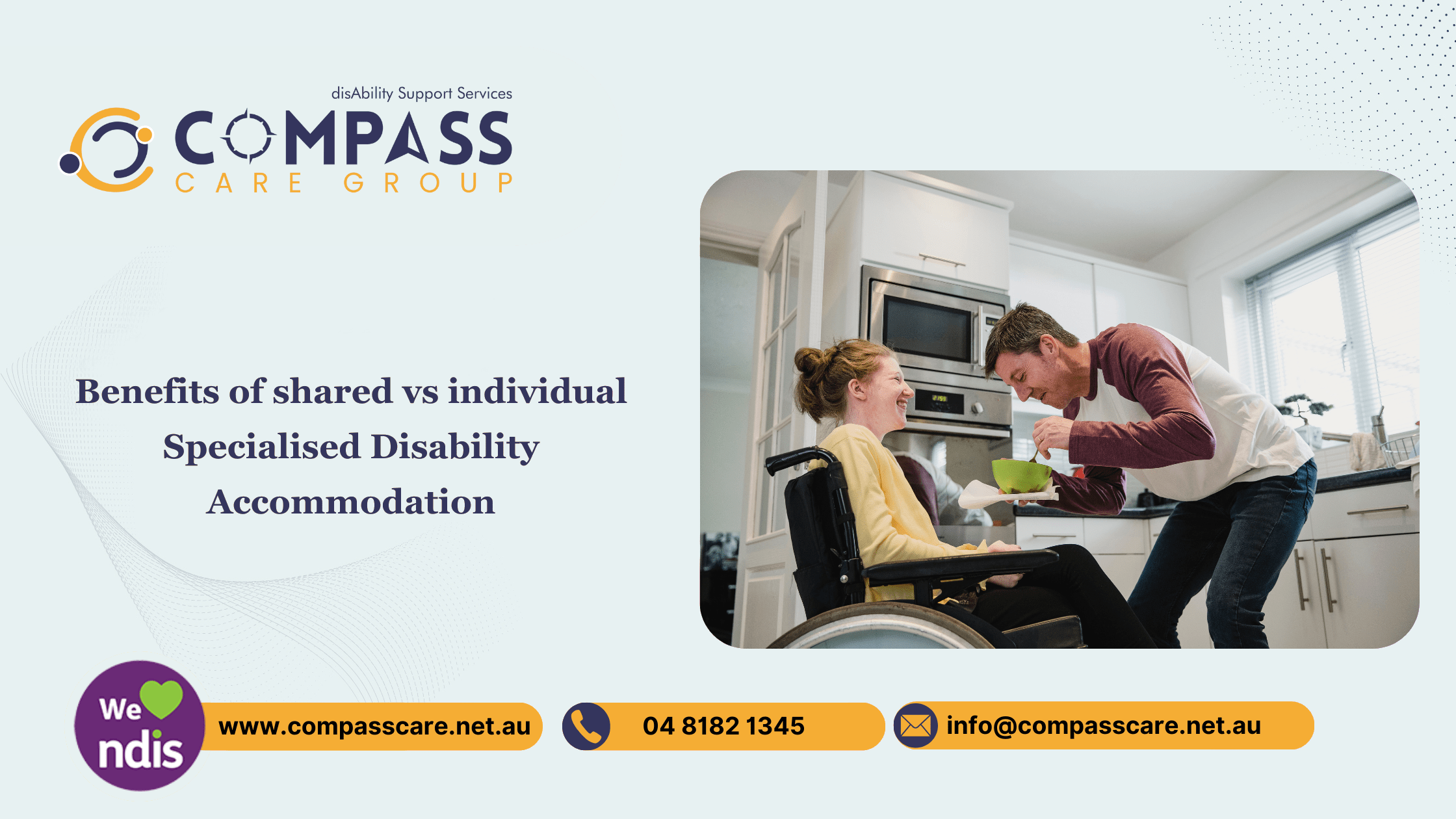 Benefits of shared vs individual Specialised Disability Accommodation