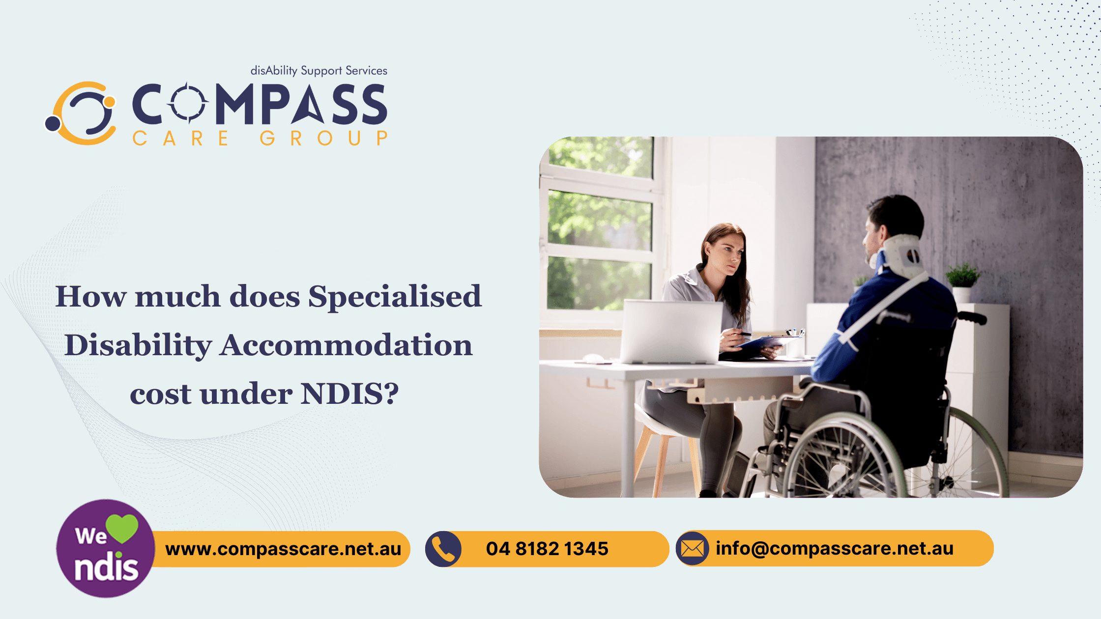 How much does Specialised Disability Accommodation cost under NDIS