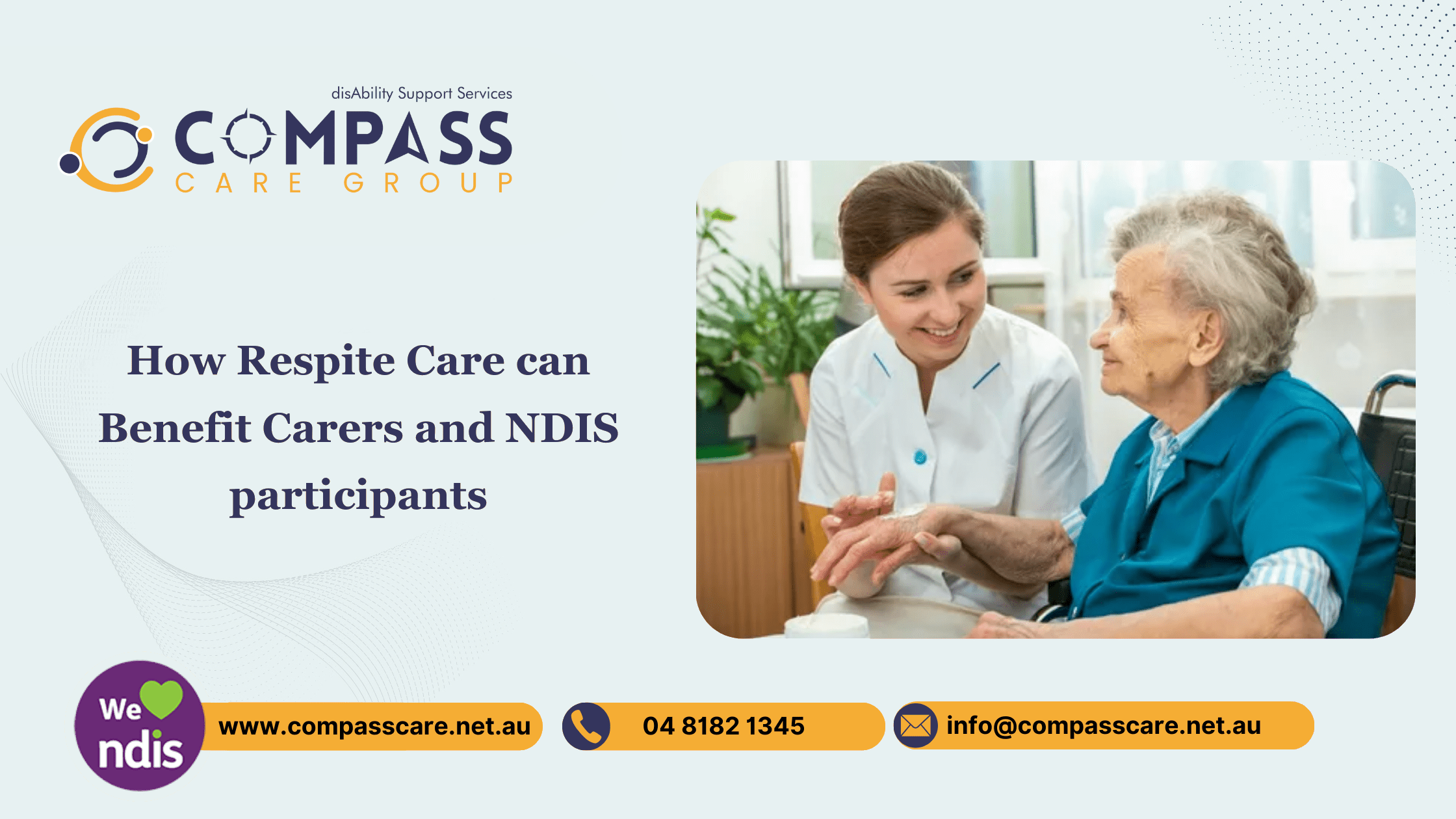 How Respite Care can Benefit Carers and NDIS participants