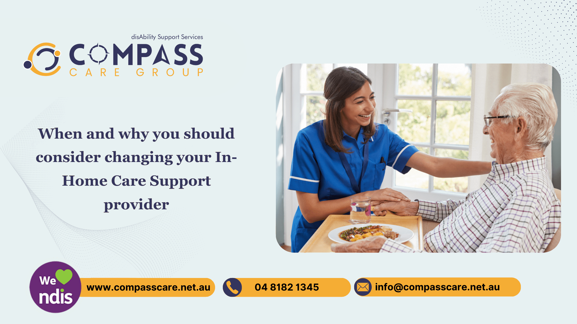When and why you should consider changing your In-Home Care Support provider