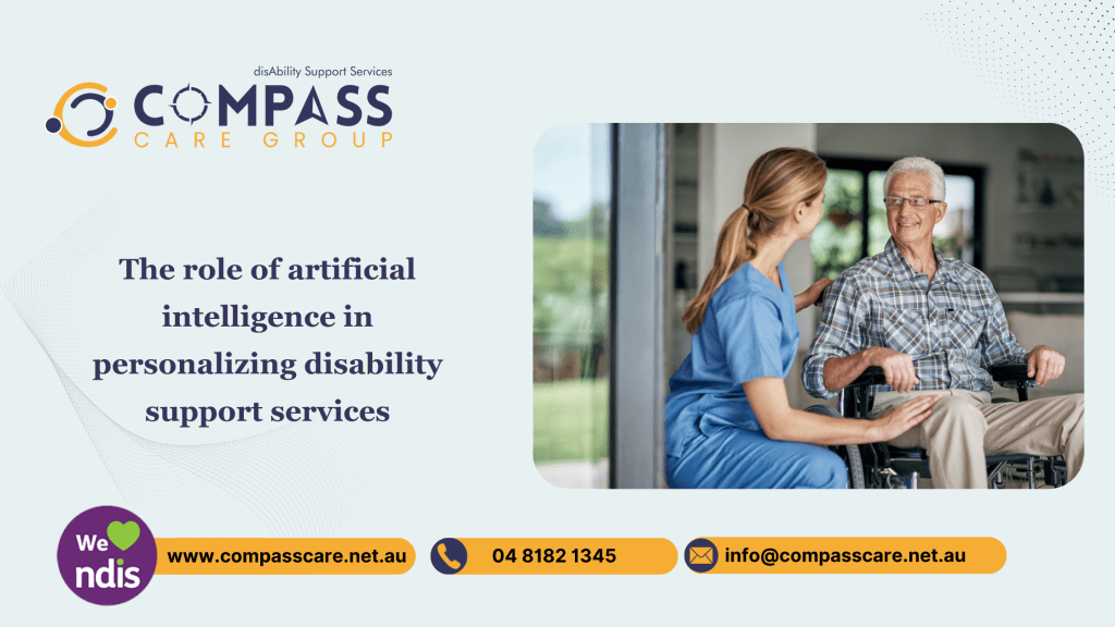 The role of artificial intelligence in personalizing disability support services