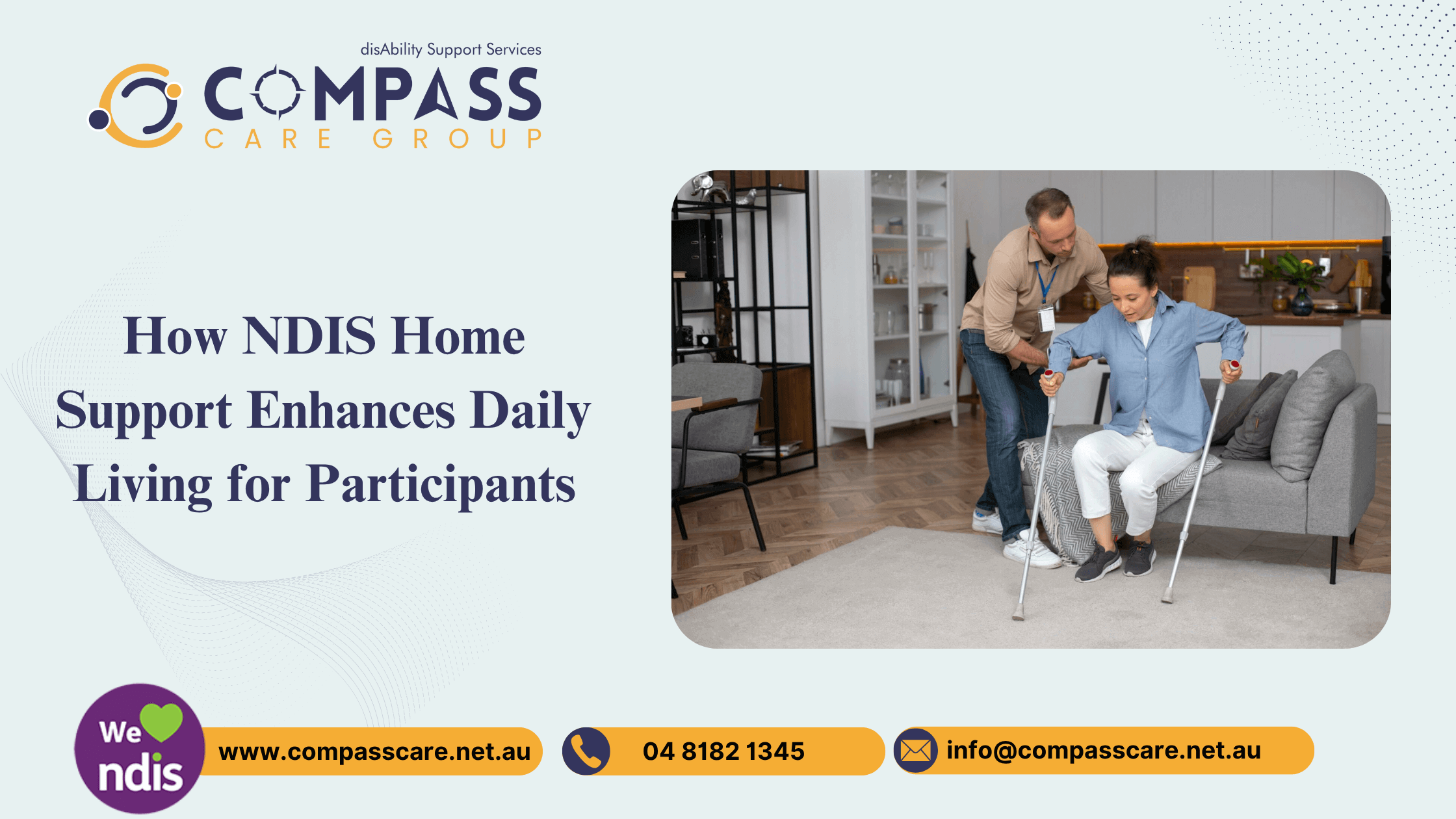How NDIS Home Support Enhances Daily Living for Participants