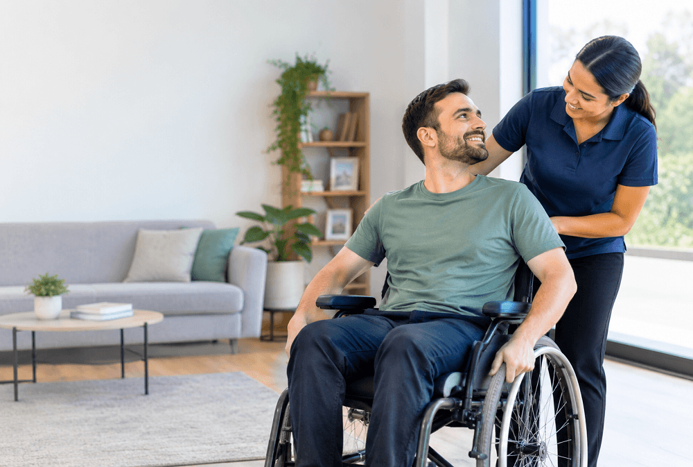 NDIS support for a person living with spinal cord injury